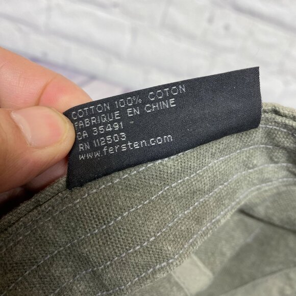 Vintage Hat Cap Strap Back Gray Carson Farms & Auctions LISTOWEL Ontario Canada - Picture 9 of 9